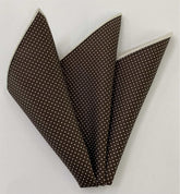 Macclesfield Print Silk Dot Pocket Square MCPDP-38